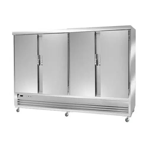 ثلاجة-تخزين-عامودية-3أبواب-أمام-5أرفف-upright-stainless-steel-fridge-refrigerator-alnasser-factories